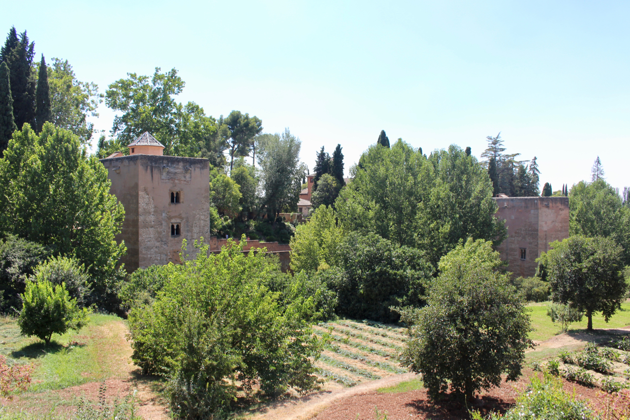 Gärten des Generalife in der Alhambra