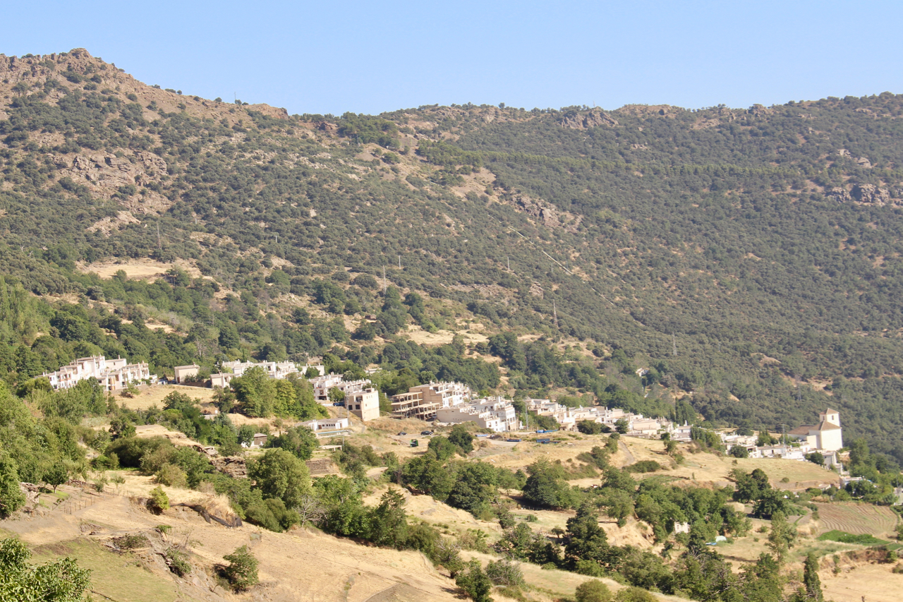 Das Dorf Bubión in der Alpujarra