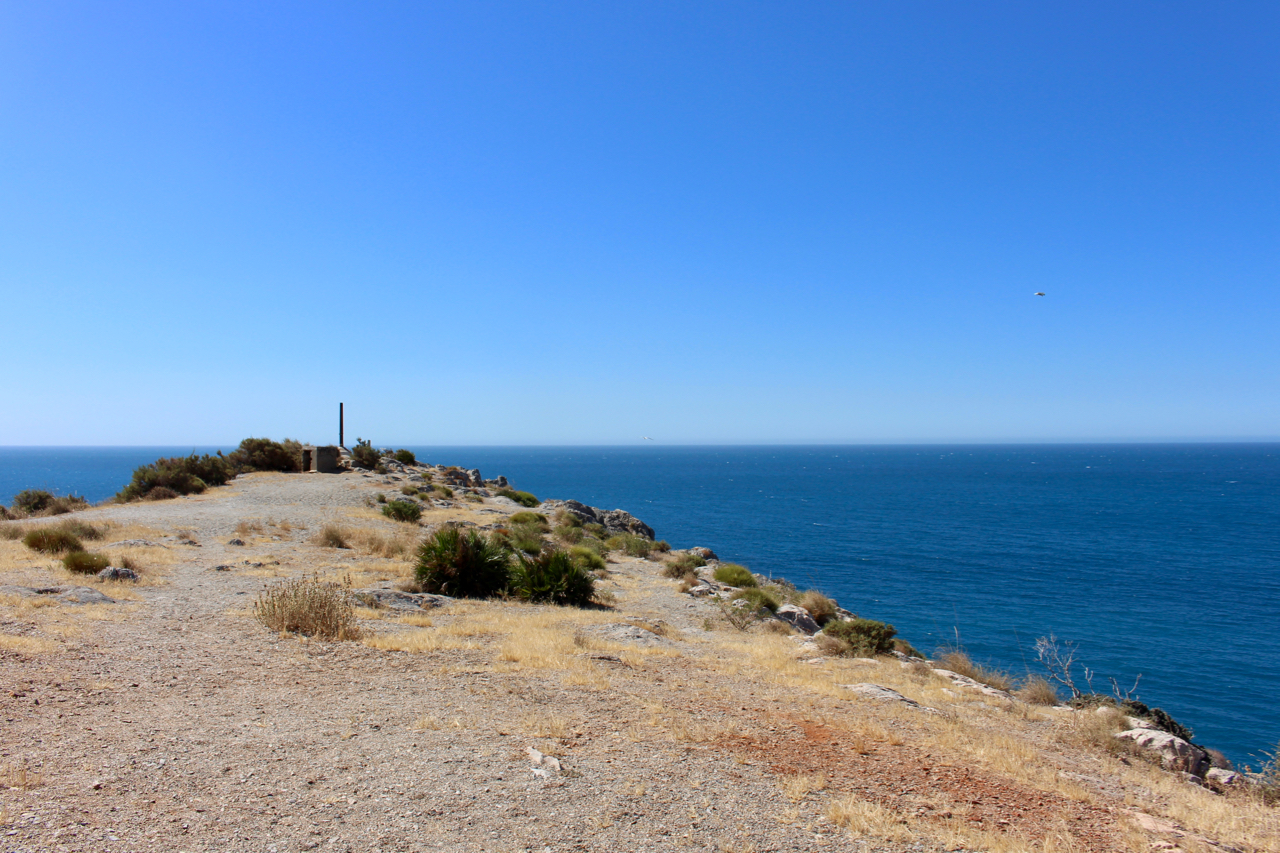Der Aussichtspunkt auf der Punta Cerro Gordo