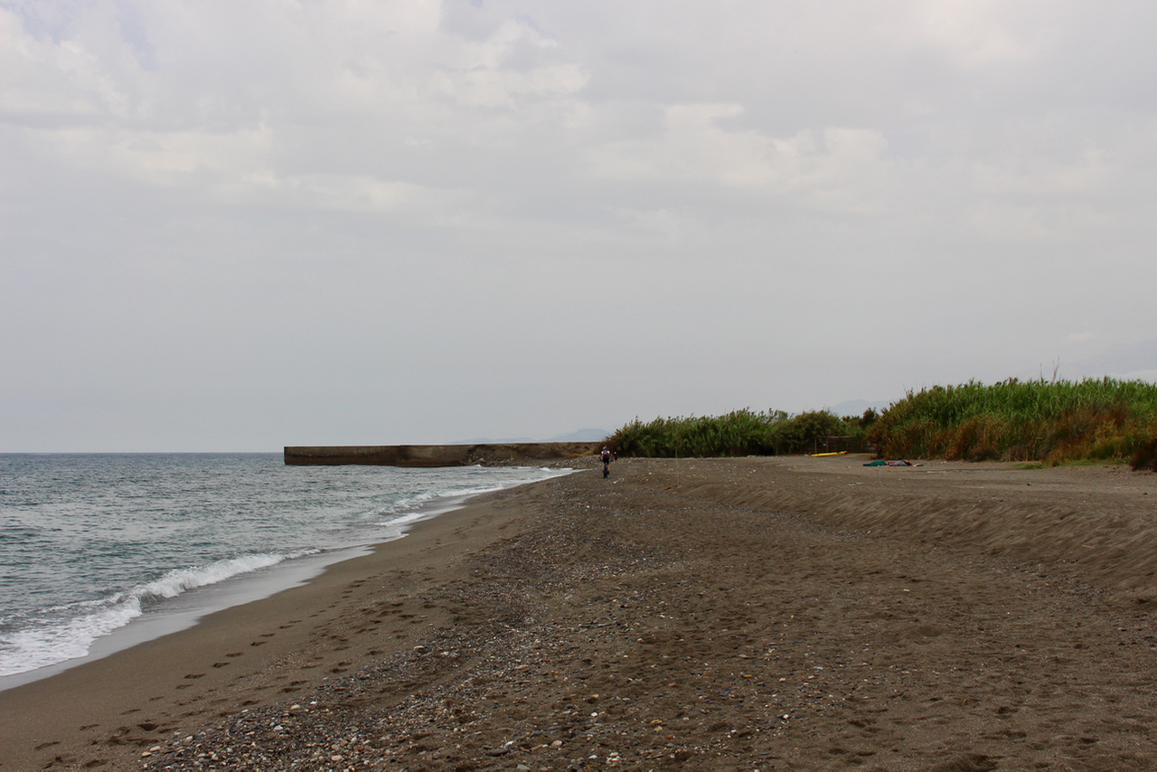 Playa Salobreña am Westende des gleichnamigen Ortes an der Costa Tropical